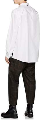 Oamc Men's Marrakesh-Patch Cotton Shirt - White