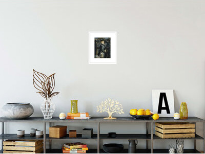 Red Barrel Studio Skating by Edouard Manet -Framed Giclee Print