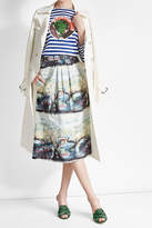Thumbnail for your product : Burberry Kindle Printed Midi Skirt