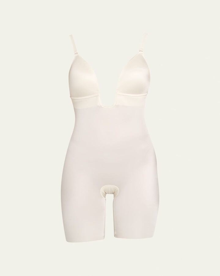 Spanx SPANXshape™ Suit Your Fancy Plunge Low-Back Mid-Thigh Bodysuit