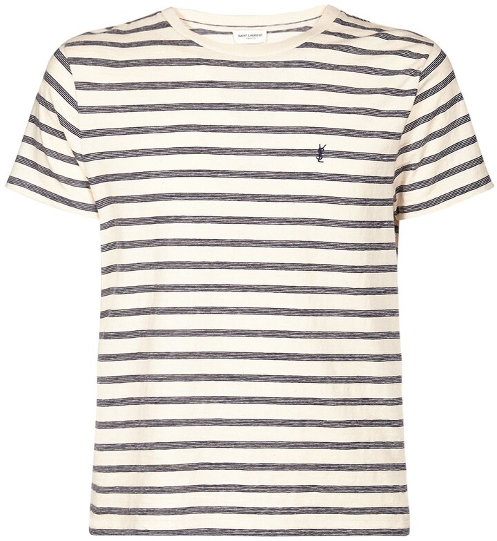 Saint Laurent Stripe Shirt | Shop the world's largest collection 