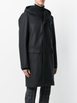 Stephan Schneider hooded concealed coat