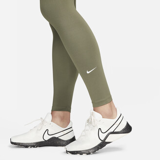 Nike Women's One High-Rise Leggings in Green - ShopStyle Activewear Pants