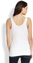 Thumbnail for your product : Saks Fifth Avenue Raw-Edge Cotton Tank