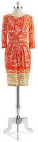 Thumbnail for your product : Jones New York PLUS Plus Patterned A Line Dress