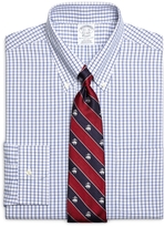 Thumbnail for your product : Brooks Brothers Non-Iron Traditional Fit Tonal Tattersall Dress Shirt