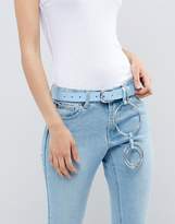 Thumbnail for your product : ASOS Patent Waist & Hip Belt With Multi Circle Rings