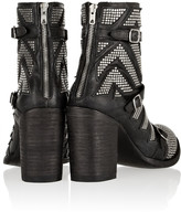 Thumbnail for your product : Celine Mexicana studded leather ankle boots