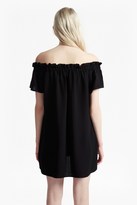 Thumbnail for your product : French Connection Evening Dew Crepe Bardot Dress
