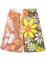 Thumbnail for your product : Bode Floral-Print Shorts