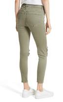 Thumbnail for your product : Free People High Rise Busted Knee Skinny Jeans