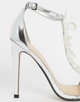 Thumbnail for your product : ASOS Hands Down Heeled Sandals