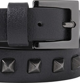 Thumbnail for your product : Valentino Studded Leather Wrap Bracelet