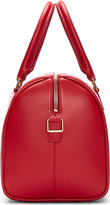 Thumbnail for your product : Saint Laurent Red Leather Duffle Bag