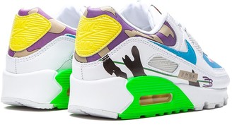Nike x Ruohan Wang Flyleather Air Max 90 QS sneakers - ShopStyle Trainers &  Athletic Shoes