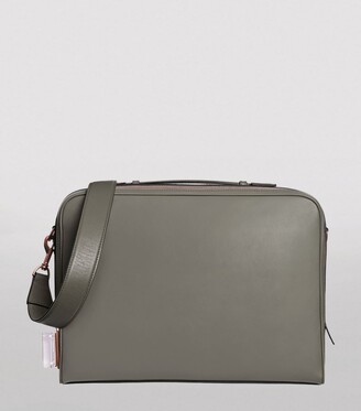 Aviteur Leather Cristallo Briefcase