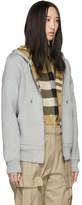 Thumbnail for your product : Burberry Grey Fordson Zip-Up Hoodie