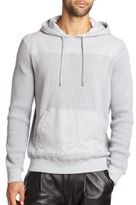 Thumbnail for your product : Michael Kors Waffle-Knit Fleece Hoodie