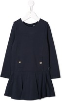 Thumbnail for your product : Chloé Children Peplum Hem Midi Dress