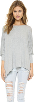 Thumbnail for your product : Alice + Olivia AIR by Boat Neck Rectangle Tee