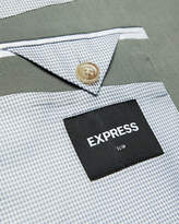 Thumbnail for your product : Express Slim Olive Cotton Blend Suit Jacket