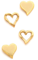 Thumbnail for your product : Gorjana Friendship Heart Stud Earrings