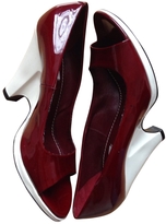 Thumbnail for your product : Marc Jacobs Burgundy Patent leather Sandals