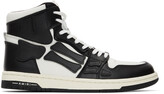 Thumbnail for your product : Amiri Black & White Skel Top Hi Sneakers