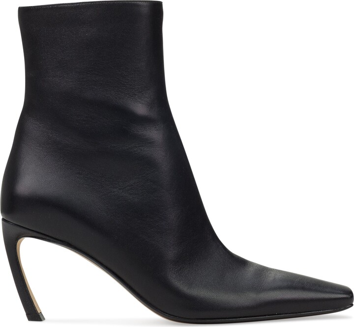 Black Swing 75mm Ankle Boots