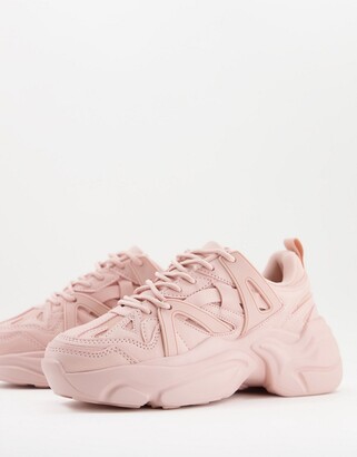 blush pink trainers