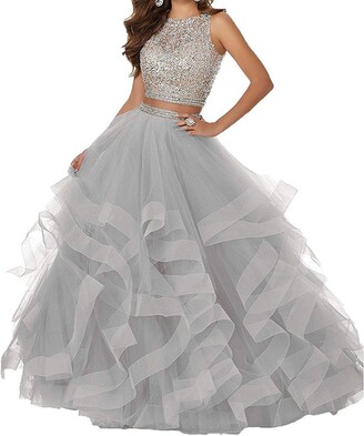 Silver Prom Women's Dresses | Shop the world's largest collection of  fashion | ShopStyle UK