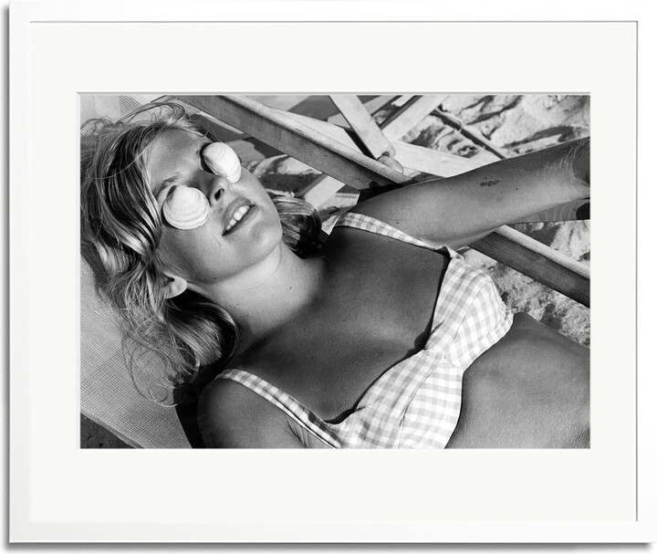 Exclusive The Sunbather Framed Photography Print