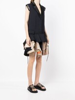 Thumbnail for your product : Sacai Deconstructed Mini Blazer Dress