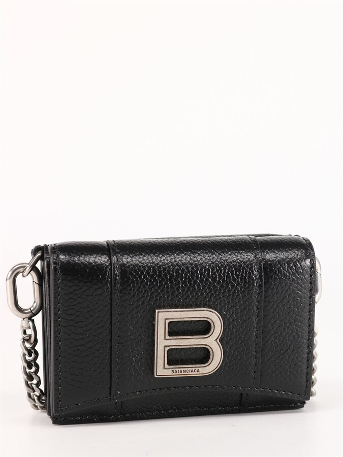 Balenciaga Hourglass mini chain wallet ShopStyle