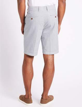 Marks and Spencer Big & Tall Pure Cotton Striped Shorts