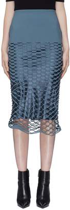 Dion Lee 'Honeycomb' lasercut skirt