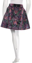 Thumbnail for your product : Alice + Olivia Mini Printed Skirt