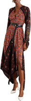 Thumbnail for your product : Altuzarra Printed Silk Crepe De Chine Midi Dress