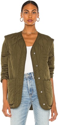 florence long padded jacket