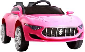 Big Fun Club Kenley Kids Ride-On Sports Car, Pink