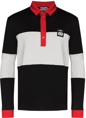 santa cruz ogsc striped long sleeve polo