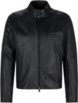 Thumbnail for your product : HUGO BOSS Porsche x leather jacket