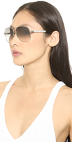 Thumbnail for your product : Jimmy Choo Lexie Aviator Sunglasses