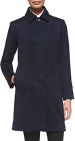 Thumbnail for your product : Jane Post The Columbo Cashmere Coat, Navy