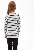 Thumbnail for your product : Forever 21 Girls Nautical Striped Cotton Tee (Kids)