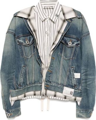 ジャケット Triple Layered Fishing Jacket Maison MIHARA YASUHIRO Maison Mihara Yasuhiro Triple Layered Fishing Jacket - ShopStyle