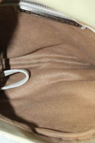 Thumbnail for your product : Be And D Ivory Taupe Snakeskin Chain Strap Shoulder Handbag In Dust Bag
