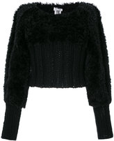 Comme Des Garçons Noir Kei Ninomiya - cropped sweater