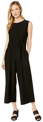 eileen fisher cap sleeve jumpsuit