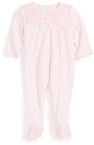 Thumbnail for your product : Little Me 'Rosette' One-Piece (Baby Girls)